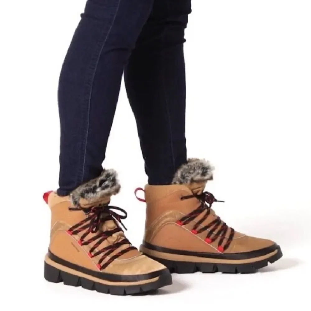 Columbia Women's Keetley Shorty Snow Boot NEW Size 11 Elk/Black
